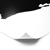 Louisiana in zwart-wit foto afdruk (Hoek)