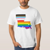 Louisiana Inclusive Pride T-shirt (Voorkant)