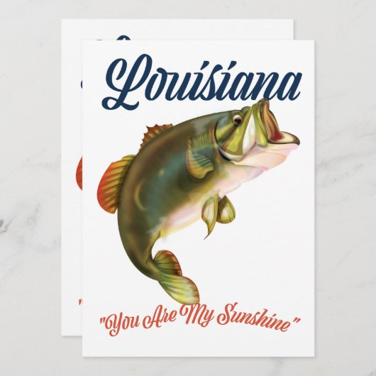 Louisiana "Jij bent mijn Sunshine" (Voorkant / Achterkant)