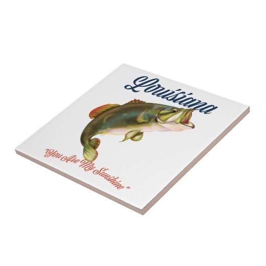 Louisiana "Jij bent mijn Sunshine" Tegeltje (Zijkant)