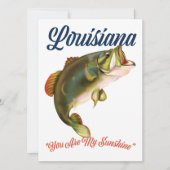 Louisiana "jij bent mijn Zonneschijn" (Voorkant)