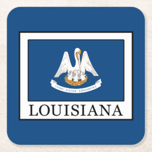 Louisiana Kartonnen Onderzetters