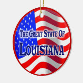 Louisiana Keramisch Ornament (Links)