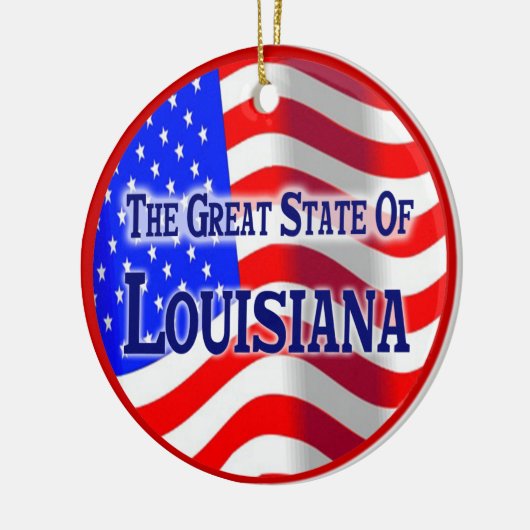 Louisiana Keramisch Ornament (Links)