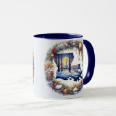 Louisiana Kerstmis Mok (Voorkant rechts)