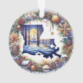 Louisiana Kerstmis Ornament (achterkant)