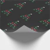 Louisiana Kerstvakantie Cajun Cadeaupapier (Hoek)