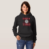Louisiana Lafayette Ragin' Cajuns Laurels Black Hoodie (Voorkant volledig)