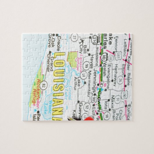 Louisiana Legpuzzel (Horizontaal)