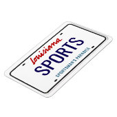 Louisiana Licentie Bord Flexible Magneet (Linkerzijde)