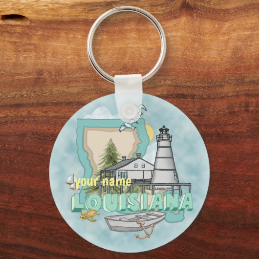 Louisiana Lighthouse sleutelhanger (Voorkant)