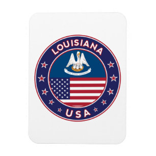 Louisiana, Louisiana, telefooncel, sticker, tas Magneet