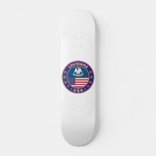 Louisiana, Louisiana, telefooncel, sticker, tas Persoonlijk Skateboard