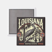 Louisiana Magneet (Voorkant / Achterkant)
