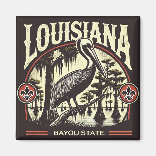 Louisiana Magneet (Voorkant)