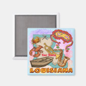 Louisiana Magneet (Voorkant / Achterkant)