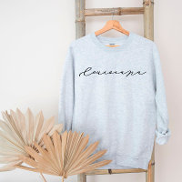 Louisiana Manuscript State Women's Sweatshirt