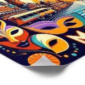  Louisiana Mardi Gras Parade Poster (Hoek)