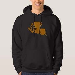 Louisiana Masons Grand Lodge F&am La Mason Father' Hoodie