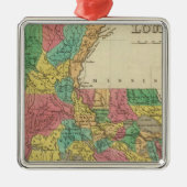 Louisiana Metalen Ornament (Voorkant)