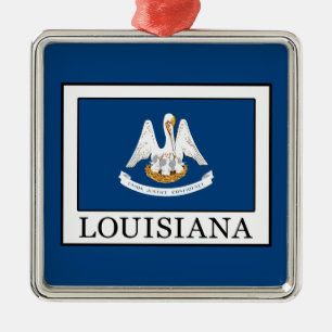 Louisiana Metalen Ornament
