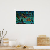 Louisiana Midnight Buren Poster (Keuken)