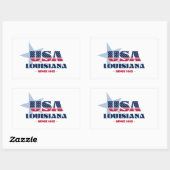 Louisiana Mijn thuisstaat Sticker (Vel)