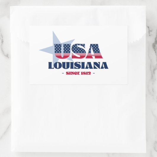 Louisiana Mijn thuisstaat Sticker (Tas)