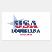 Louisiana Mijn thuisstaat Sticker (Voorkant)