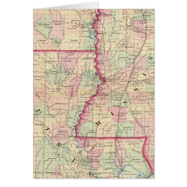 Louisiana, Mississippi (Voorkant)