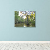 Louisiana Moeras Canvas Afdruk (Insitu (Houten vloer))