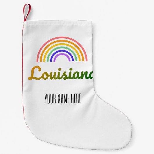 Louisiana - New Orleans -  Kleine Kerstsok (Voorkant)