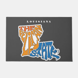 Louisiana Nickname Word Art Deurmat