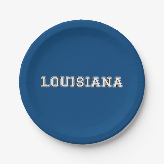 Louisiana Papieren Bordje (Voorkant)
