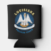 LOUISIANA PELICAN STATE FLAG BLIKJESKOELER (Achterkant)