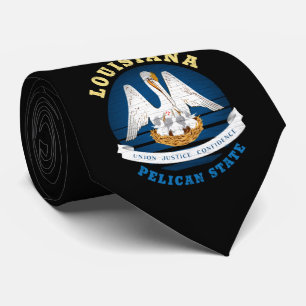 LOUISIANA PELICAN STATE FLAG STROPDAS