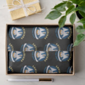 LOUISIANA PELICAN STATE FLAG TISSUEPAPIER (Geschenk)