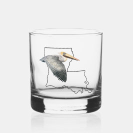 Louisiana Pelican Whiskey Glas