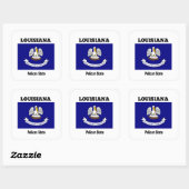 Louisiana, Pelikaanstaat, Vierkante Sticker (Vel)