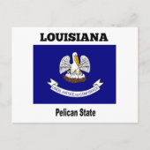 Louisiana, Pelikaanstad, Briefkaart (Voorkant)