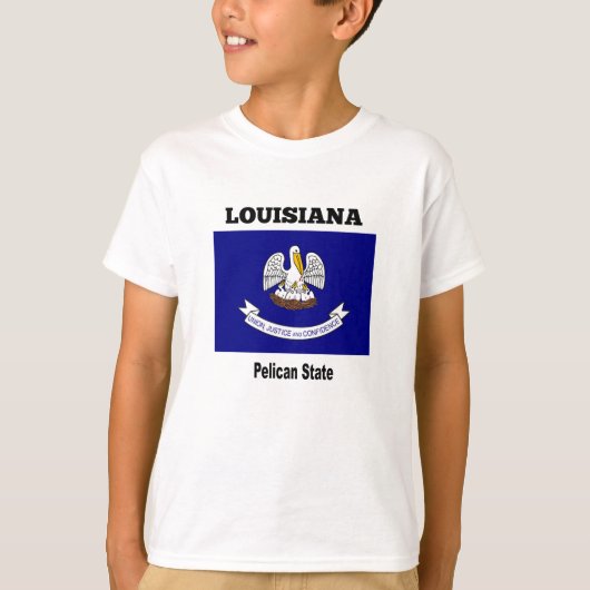 Louisiana, Pelikaanstad T-shirt (Voorkant)