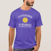 Louisiana Pickleball Add Club Partner Name Custom T-shirt (Voorkant)