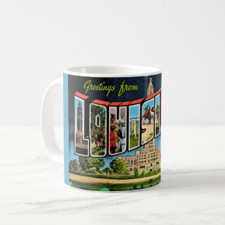  Louisiana Postcard Koffiemok