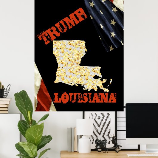 LOUISIANA  POSTER (Thuiskantoor)