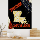 LOUISIANA  POSTER (Keuken)