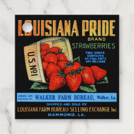 Louisiana Pride Strawberries Bedankjes Labels