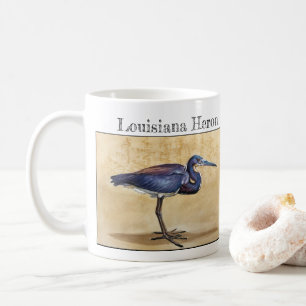 Louisiana Reiger (Egretta tricolor) Koffiemok