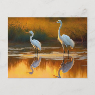 Louisiana Reiger Kunst Ansichtkaart Briefkaart
