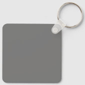 Louisiana Retro Staat Silhouet Sleutelhanger (Achterkant)