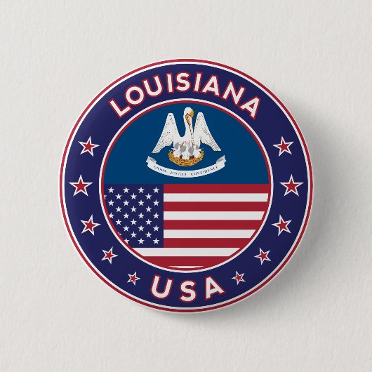 Louisiana Ronde Button 5,7 Cm (Voorkant)